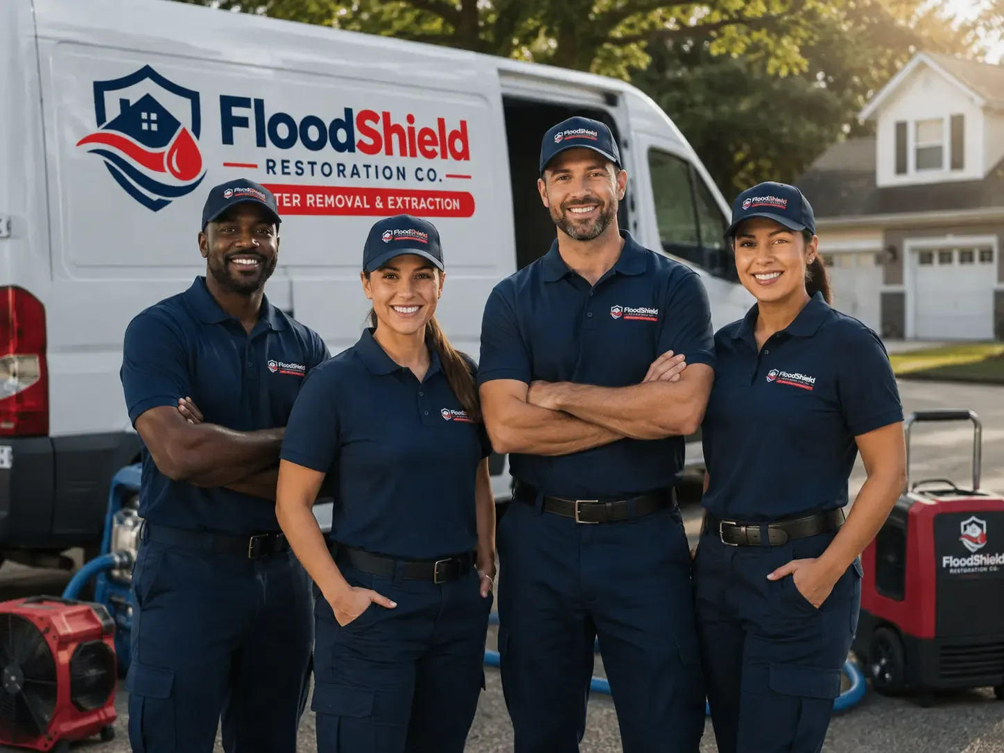 Flood Damage Restoration company in Hustle, VA